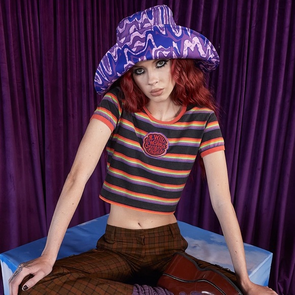 Dolls Kill Other - ☮️ DOLLS KILL X WILLY WONKA BUCKET HAT